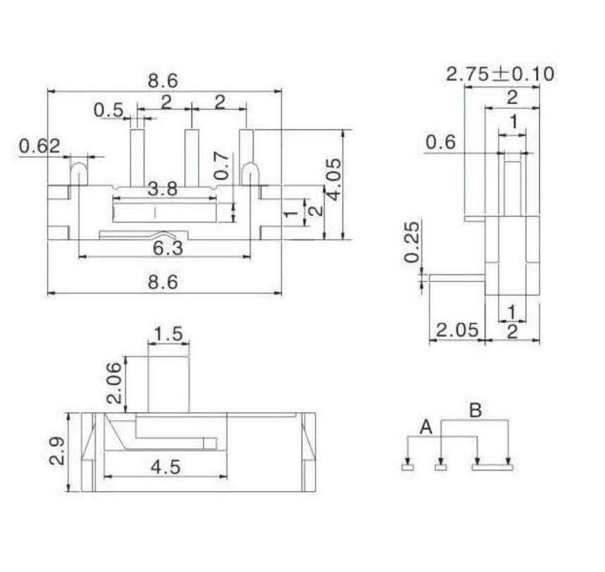 MSK-03A撥動開關(guān)