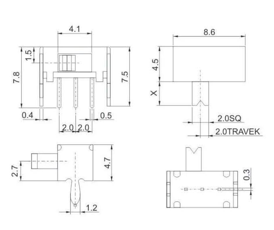 SK-12D07(1P2T)撥動(dòng)開(kāi)關(guān)