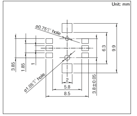 五向開關(guān)不同型號尺寸開發(fā)案例